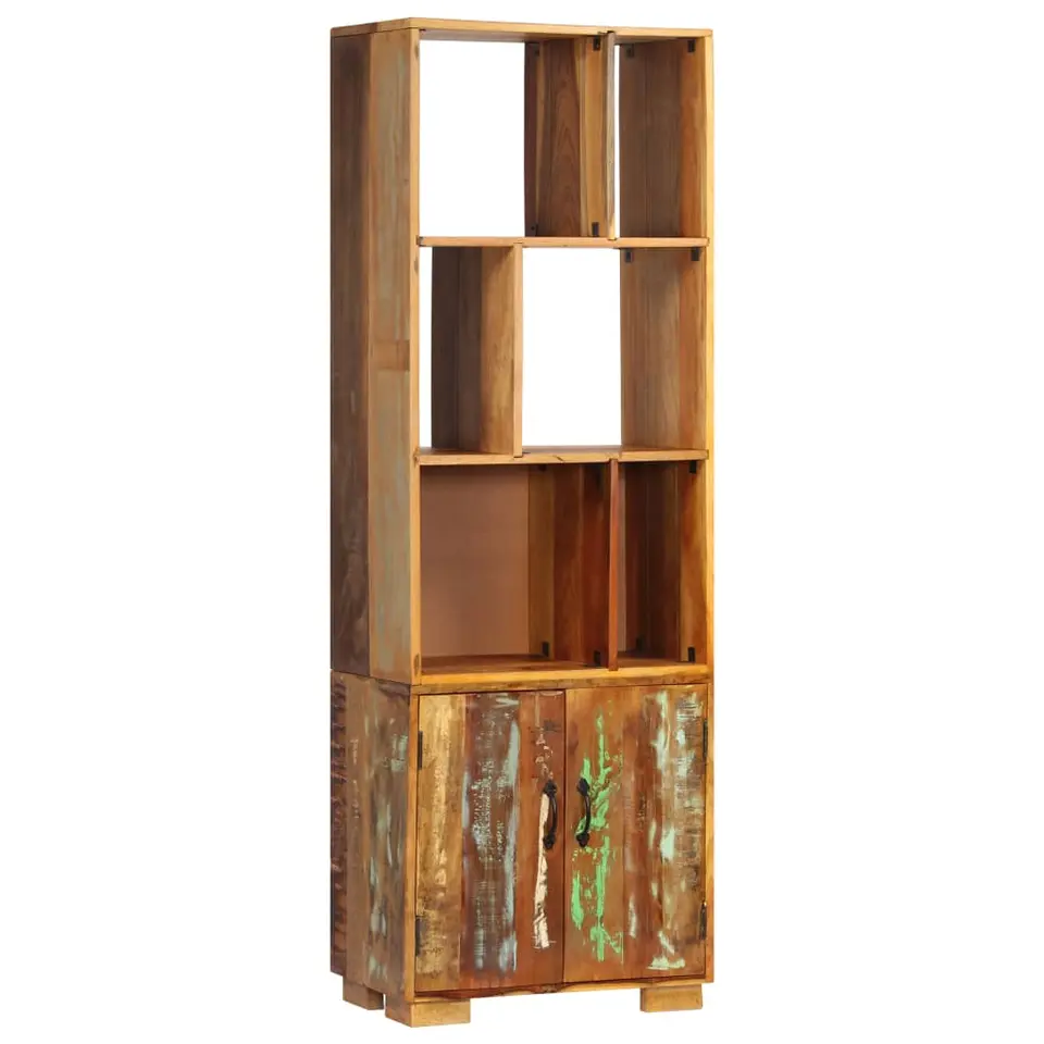 vidaXL - Boekenkast - Multikleur - Hout