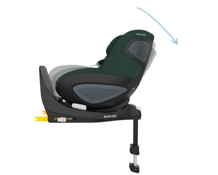Pearl 360 3M - 4 Y  61 - 105 cm  0 - 17,4 kg    Intuitive FlexiSpin-Drehung mit nur einer Hand |    Komfortable ClimaFlow-Temperaturregulierung |    Easy-in-Gurtsystem |    G-CELL-Seitenaufpralltechnologie |
