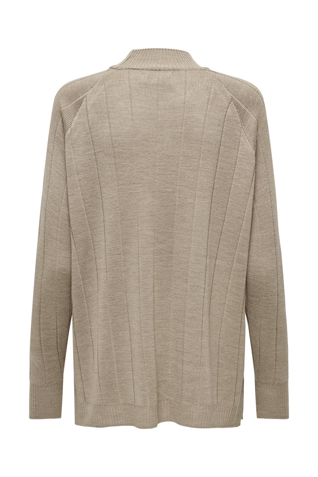 Only Onltess Ls Long High Neck Knt 4567820 malt ball melange