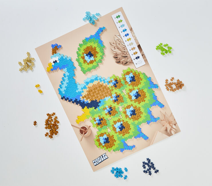 PLUS-PLUS Plus-Plus Puzzle By Numbe