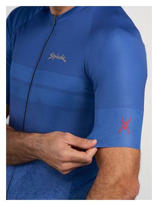 Maillot Manches Courtes Spiuk Allterrain Bleu