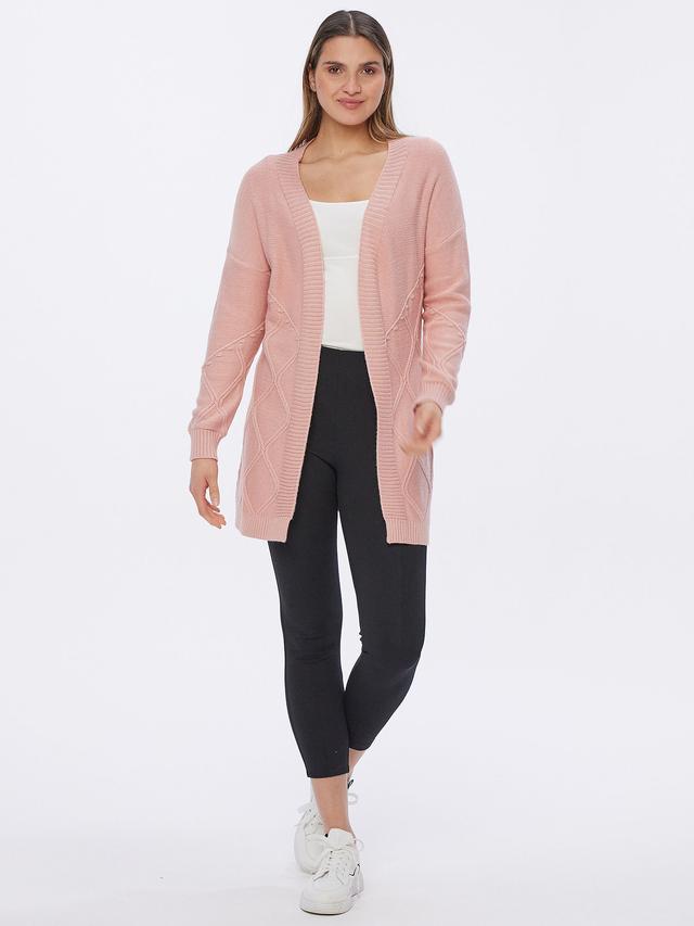 Cardigan im Strickmix