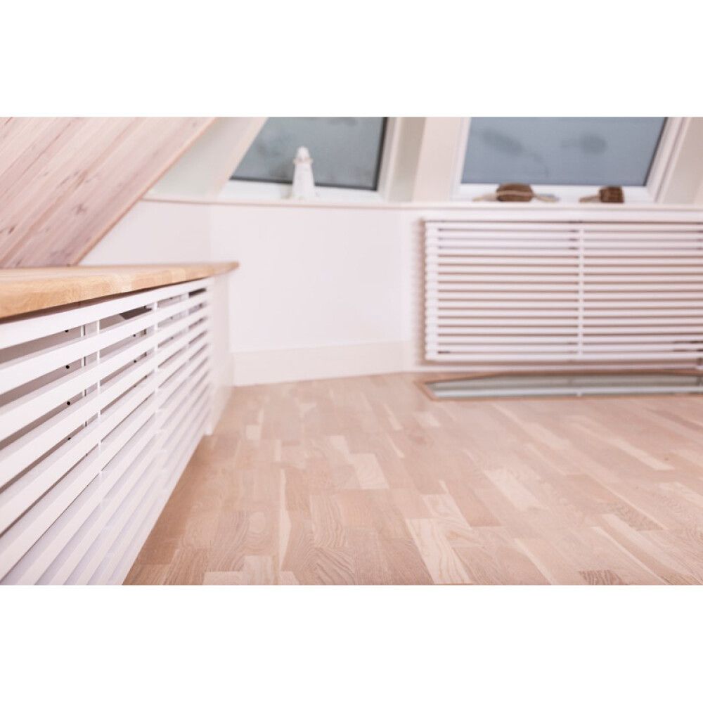 RADIATORSKJULER LUNDBERGS YOKO HVIT 1350X700MM