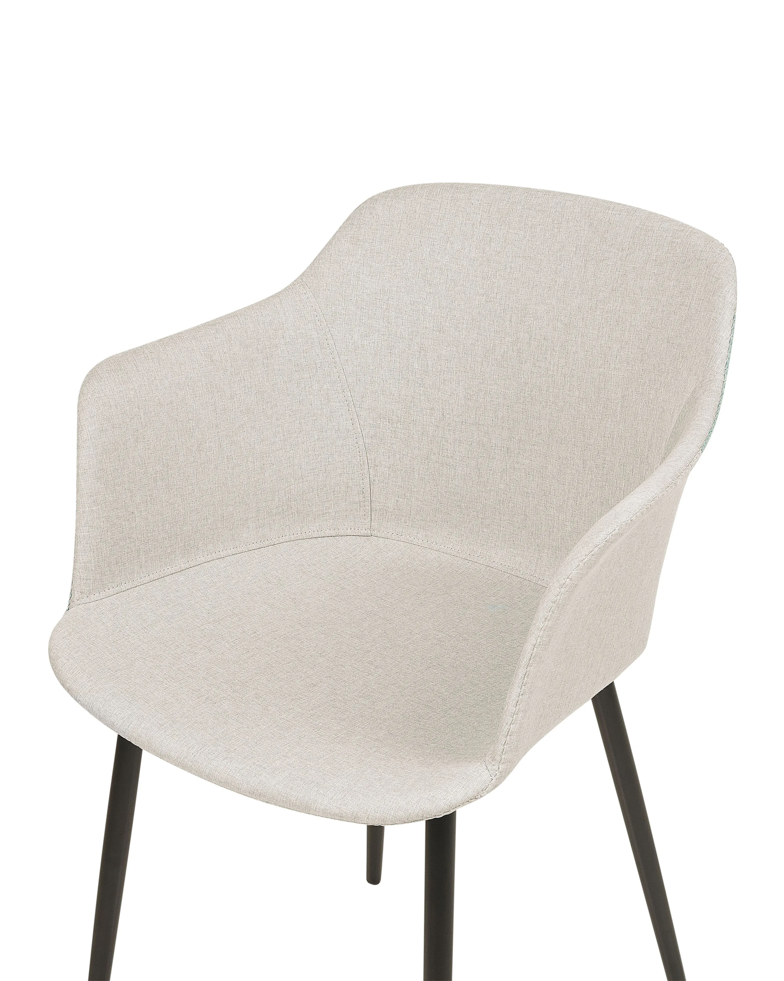 Set van 2 eetkamerstoelen ELIM Lichtbeige
