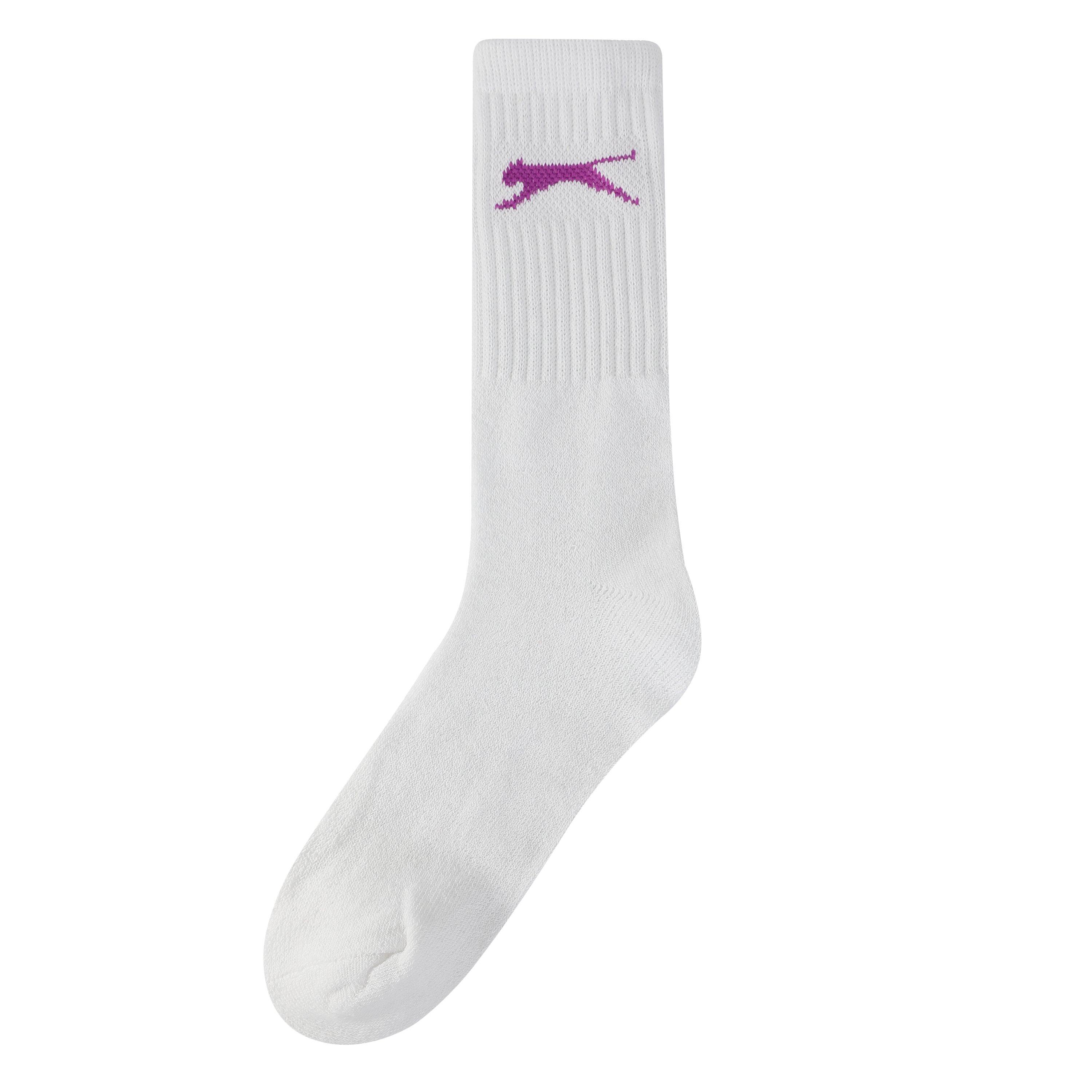 Slazenger 5 Pack Crew Socks Ladies