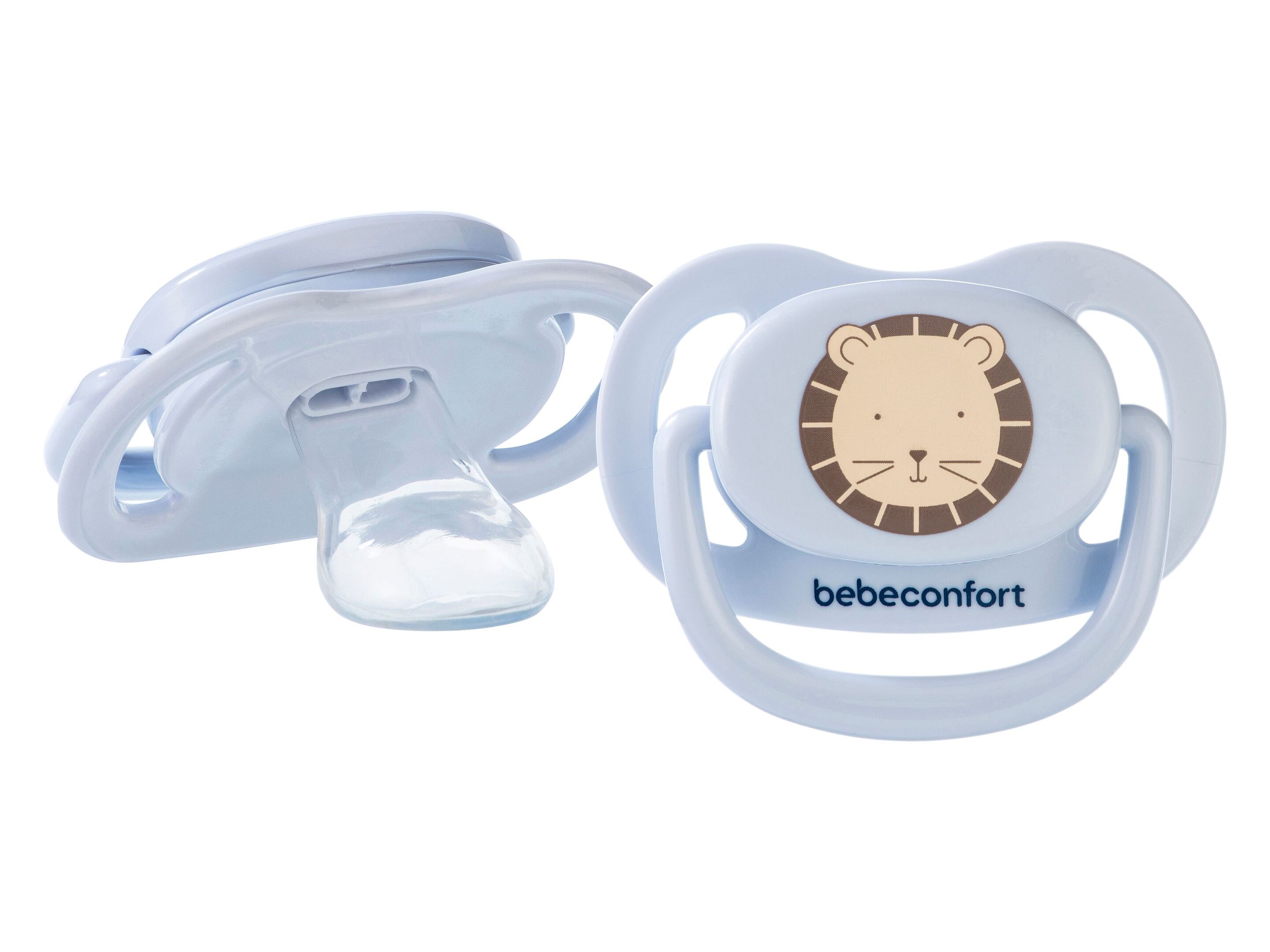 PACK 2 CHUCHAS BÉBÉCONFORT SILICONE 18-36 MESES AZUL