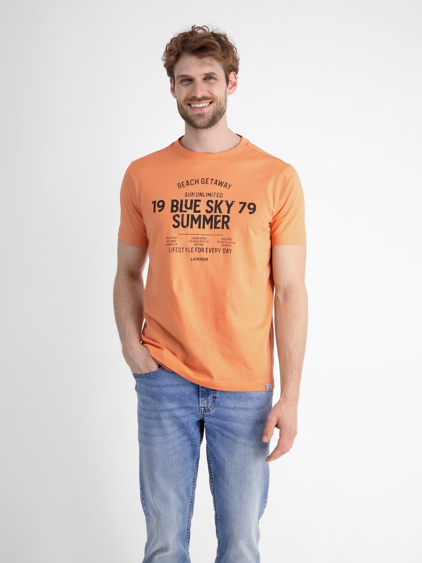 Herren T-Shirt mit Brustprint