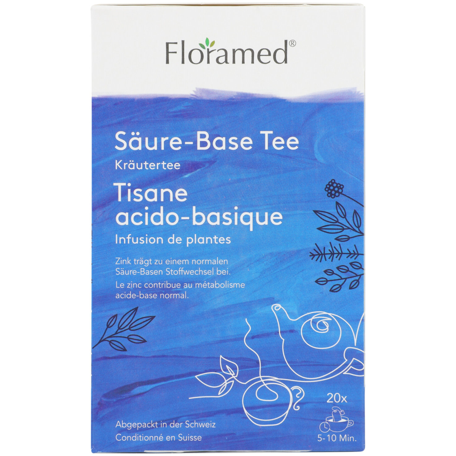 Floramed Säure Base Tee 20 Beutel