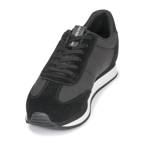 Calvin Klein Jeans - RETRO RUNNER WINGTIP MIX - Noir