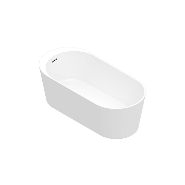 Baignoire îlot Huron L. 160 x l.75 cm blanc