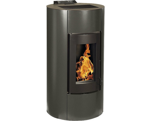 Angelina 9 pelletkachel, staal, zwart, 8,9 kW
