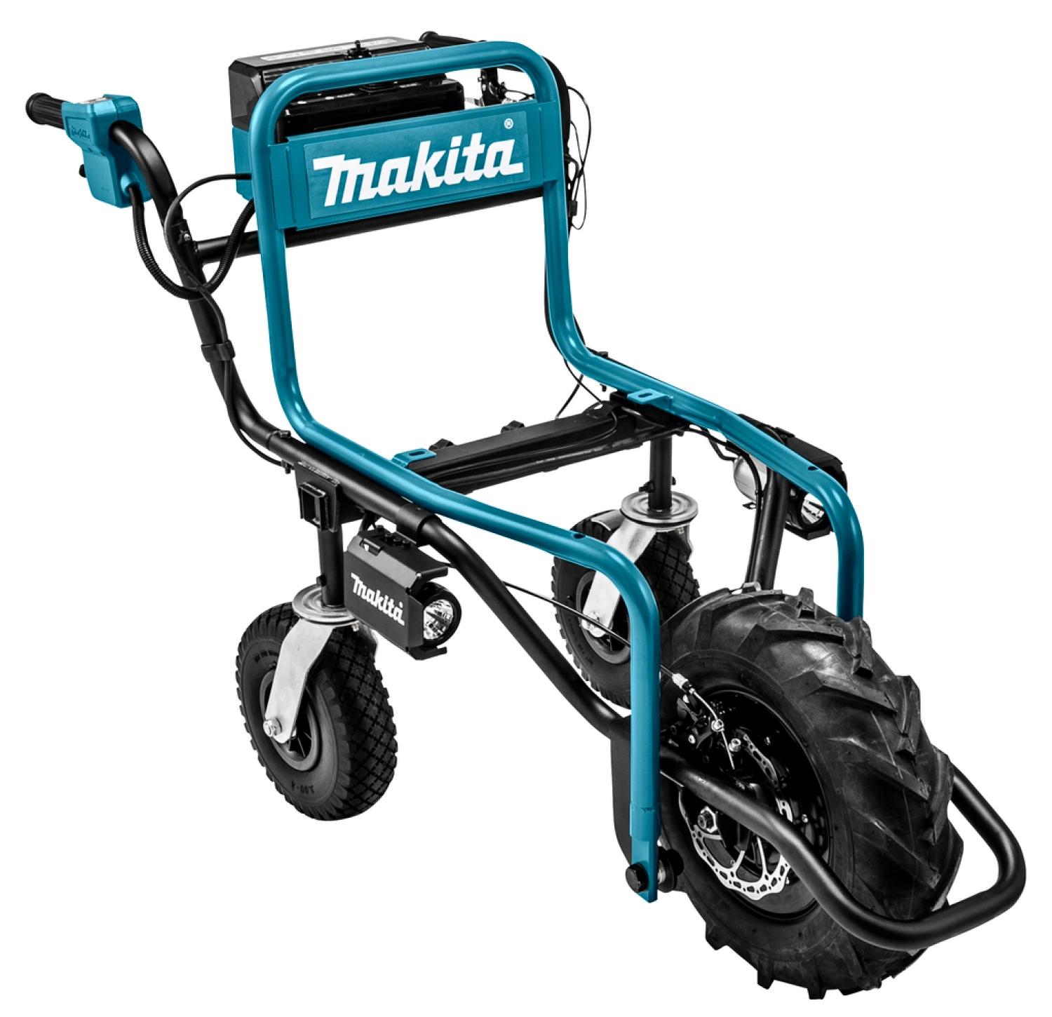 Makita DCU180ZX1 18V Li-Ion accu Kruiwagen met rek zonder tilbelasting - 130kg