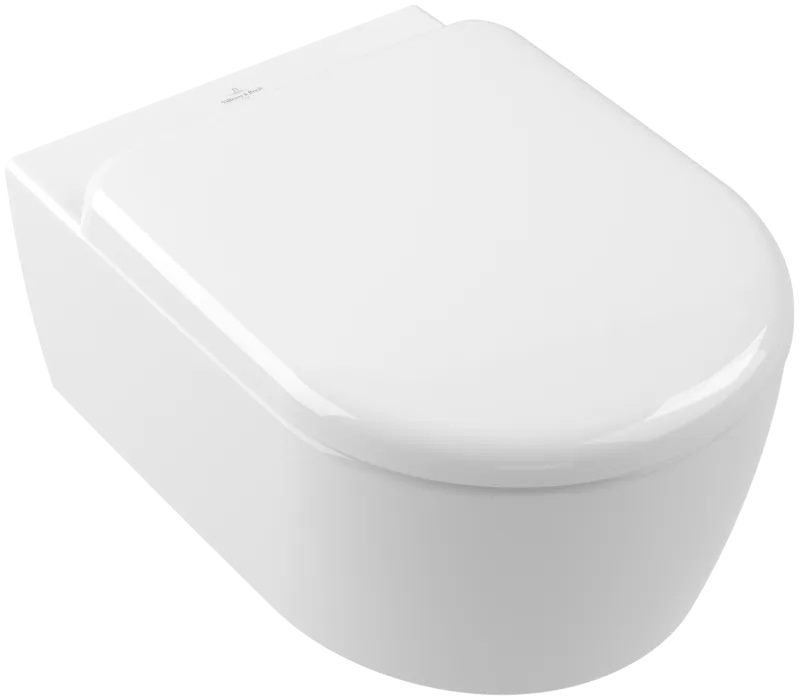 Geberit UP320 met Plieger frame toiletset met Villeroy & Boch Skyla randloos toilet CeramicPlus met TwistFlush en softclose zitting