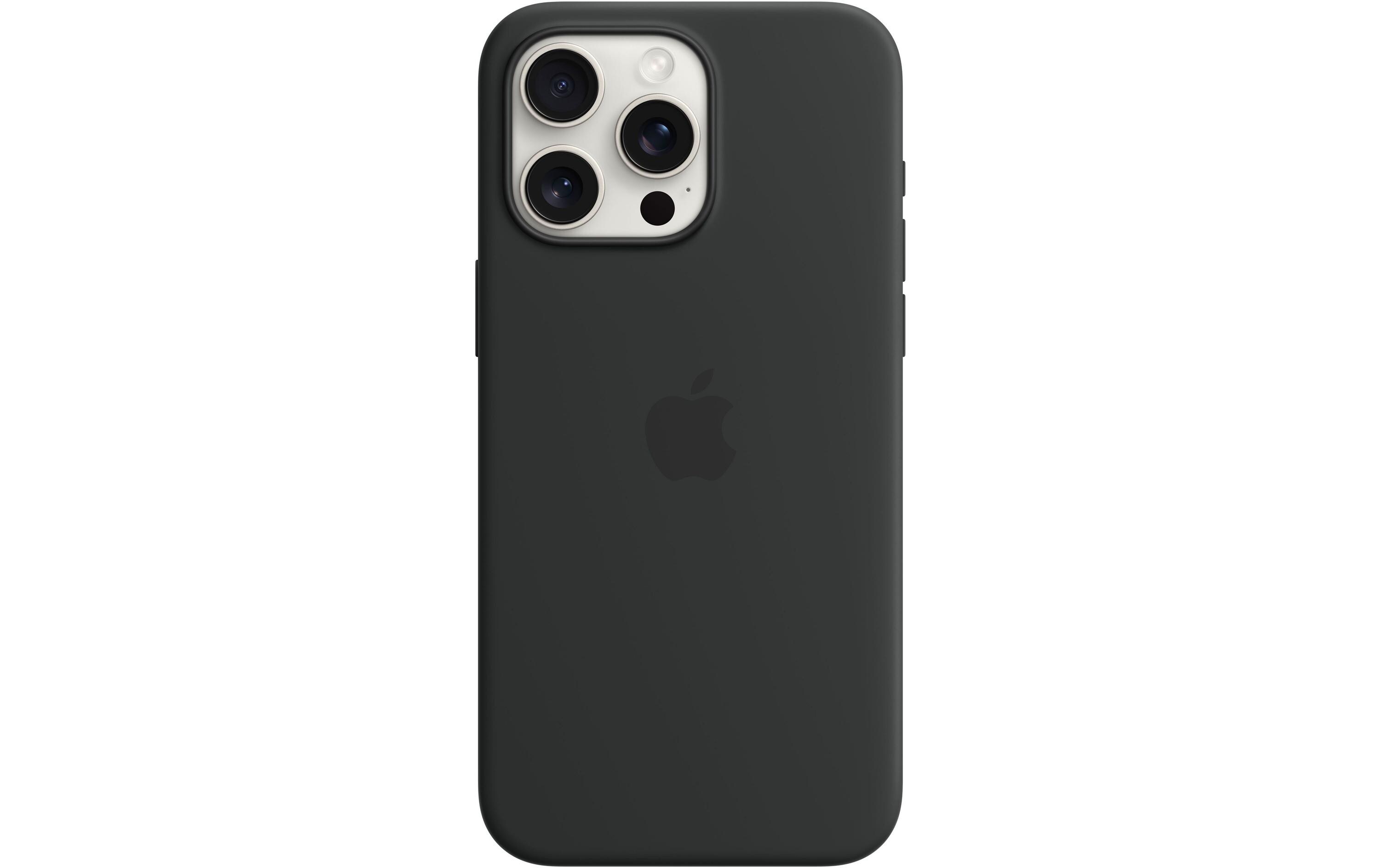 Silicone Case mit MagSafe iPhone 15 Pro MaxSilikon-Backcover mit «MagSafe» für das Apple iPhone 15 Pro Max