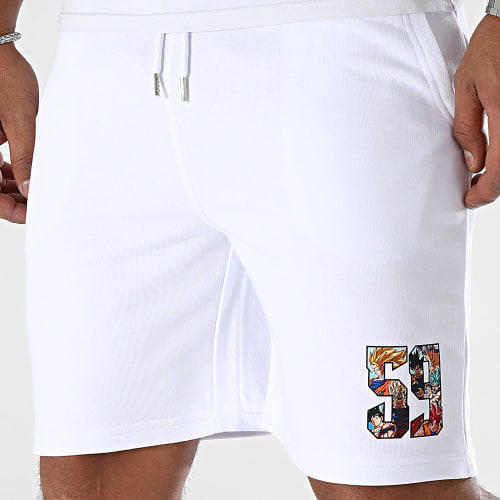 Short Jogging Saiyans Blanc