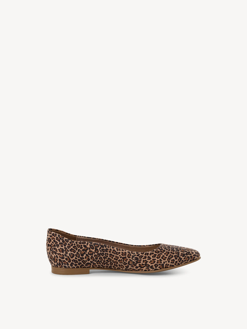 Leren Ballerina - bruin