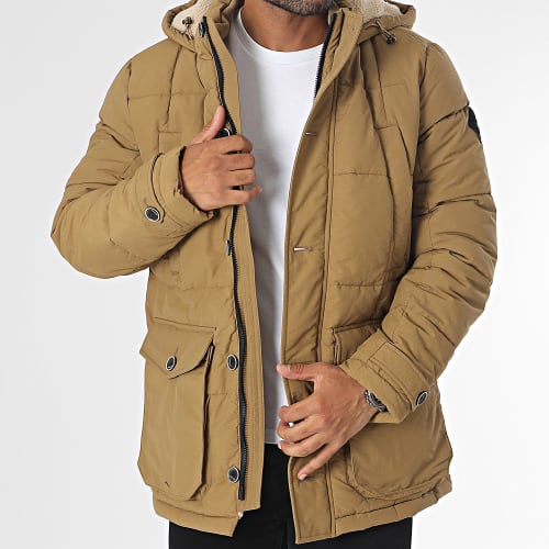 Parka Capuche Lewis 11816694D Beige Foncé