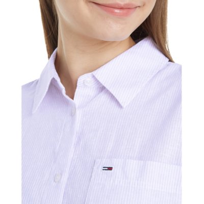 Chemise à manches longues femme Boxy TOMMY HILFIGER