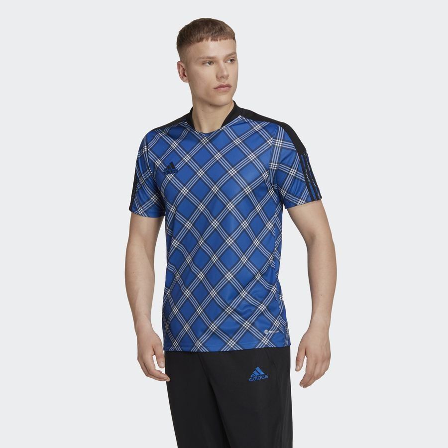 adidas T-shirt d'Entraînement Tiro - Bleu/Noir