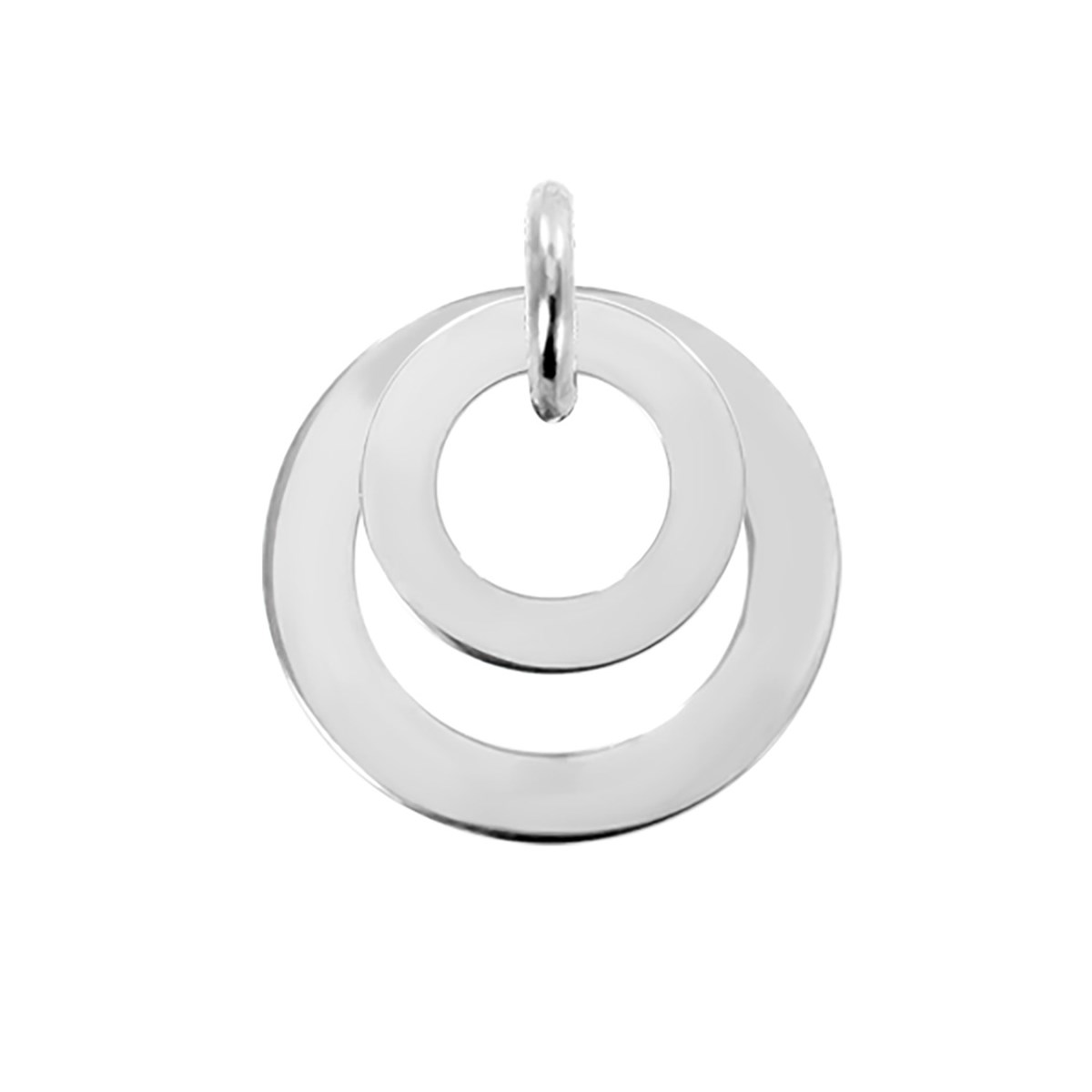 Pendentif Brillaxis Ellipse double à personnaliser