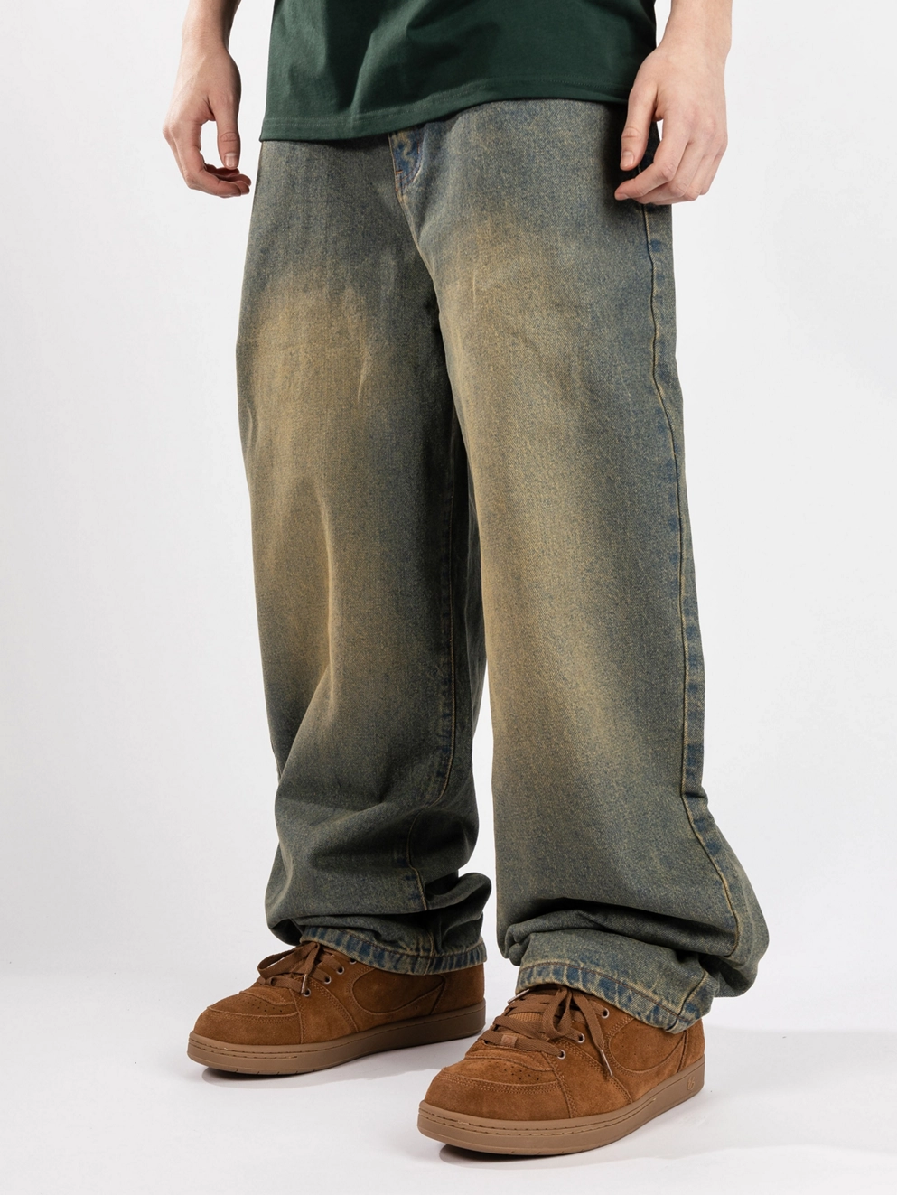 Blue Tomato Vintage Denim Baggy Jeans vintage blue