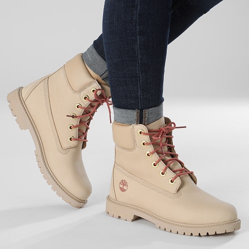 Boots Femme Timberland 6 Inch Heritage A5URD Cloud Nubuck