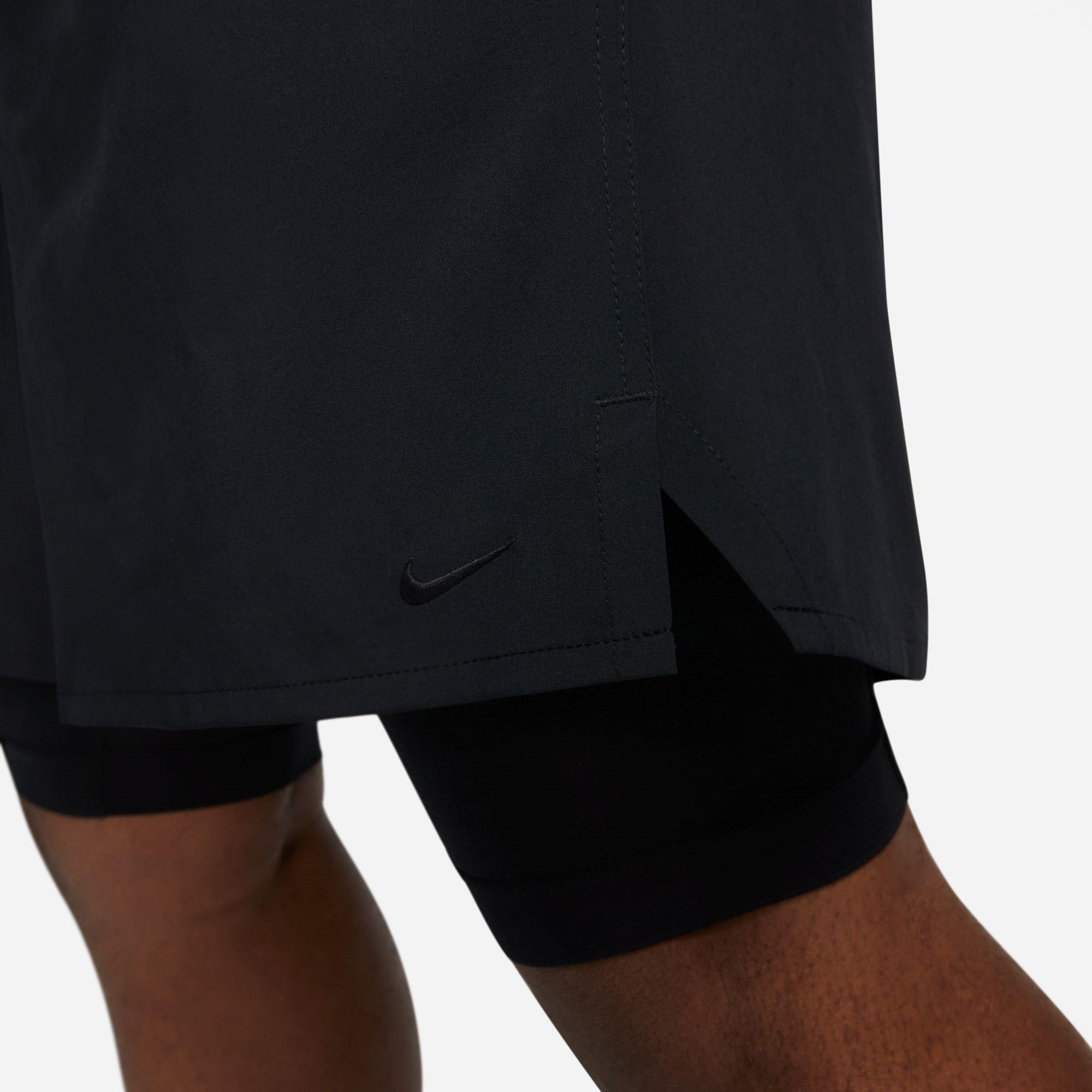 Nike Dri FIT Unlimited Mens 7 2 in 1 Woven Fitness Shorts