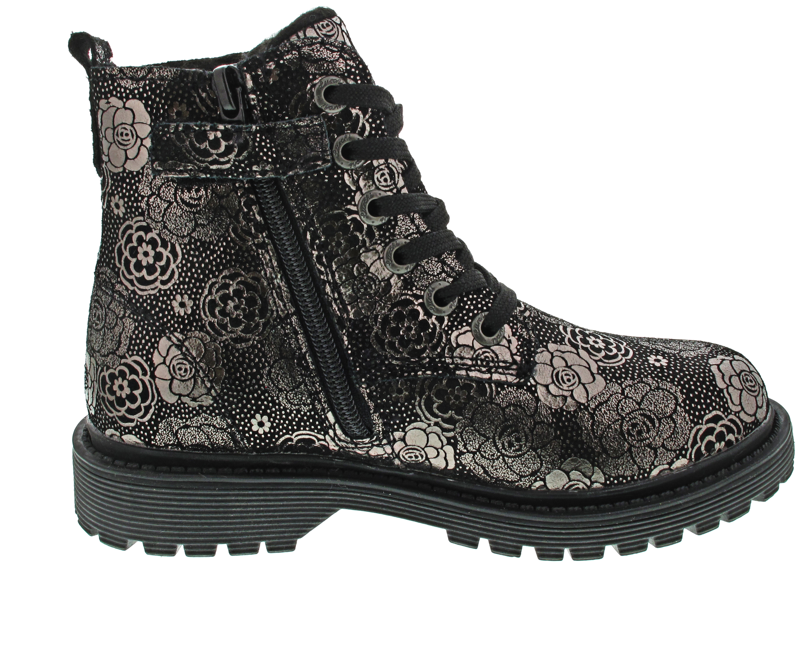 Lurchi XENIA-TEX Schnürstiefel schwarz