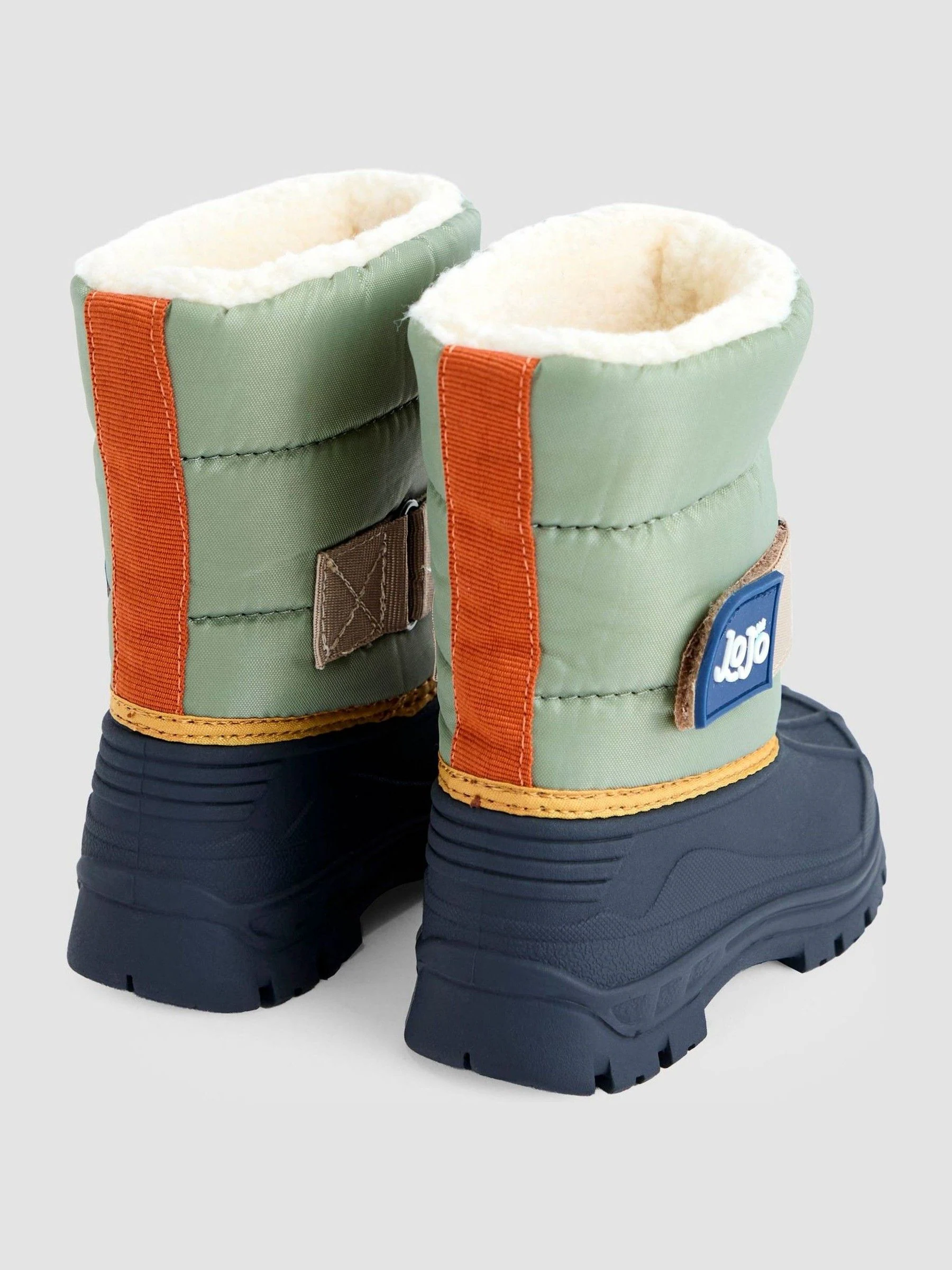 Khaki - JoJo Maman Bébé - Behaaglijke sneeuwlaarzen