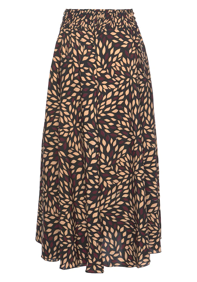 LASCANA Hosenrock , aus glatter Ware, Culotte, extraweites Bein