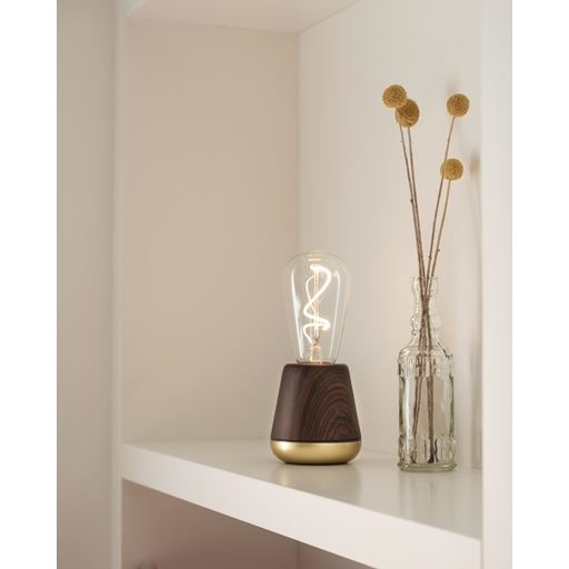 Humble One Bordlampe, Walnut
