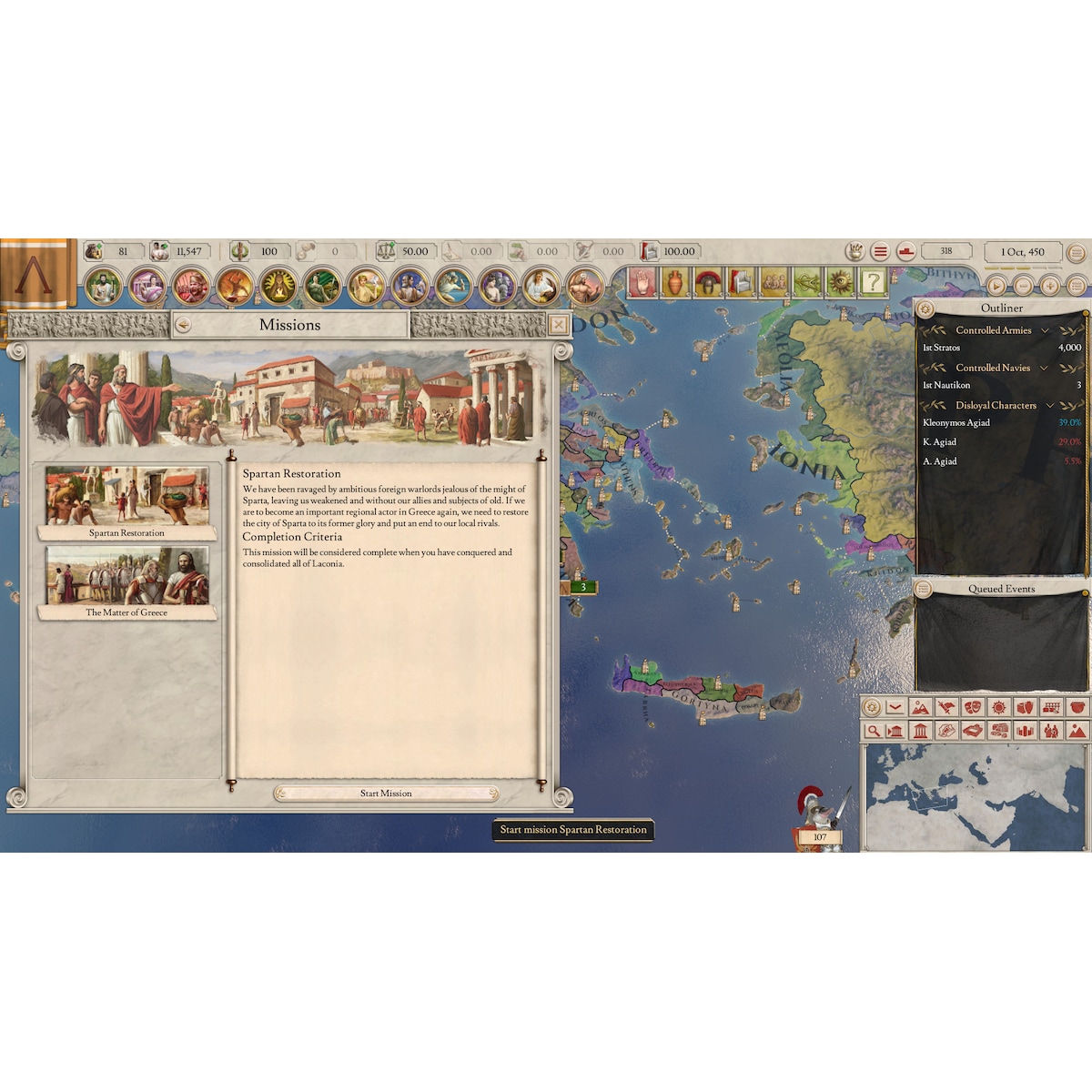 Imperator: Rome - Magna Graecia Content Pack - PC Windows,Mac OSX,Linu