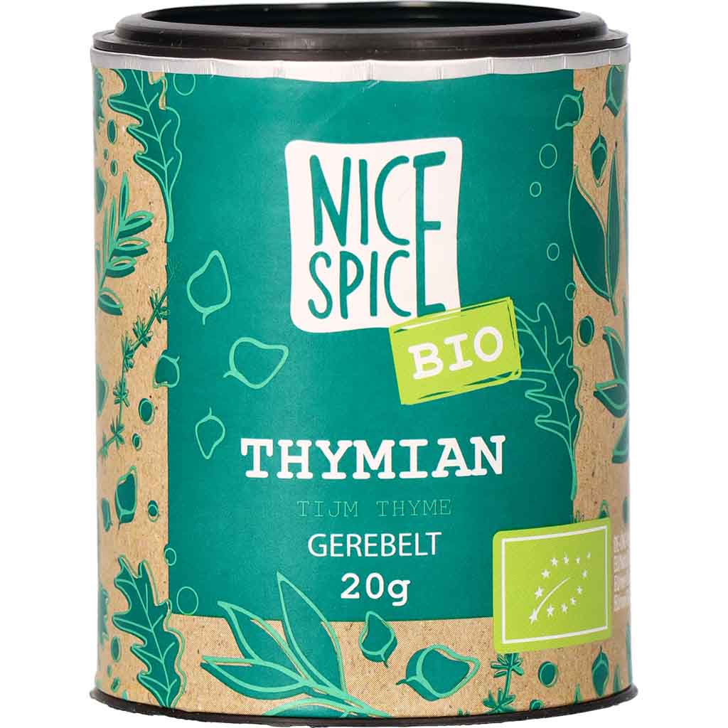 Nice Spice Bio Thymian gerebelt 20g MHD:20.2.25