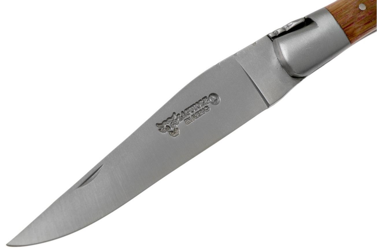 Laguiole en Aubrac 12 cm Barrique zakmes met kurkentrekker, L0312BARI-FSB1