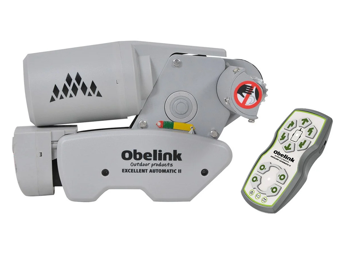 Obelink Excellent Automatic II mover dubbelasser - grey