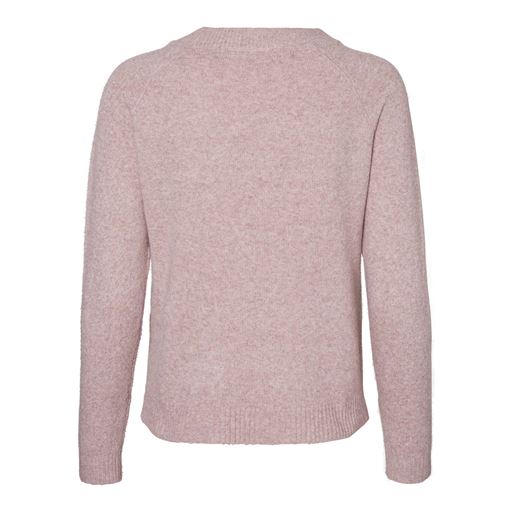 Vero Moda Doffy LS Striktrøje, Woodrose, M