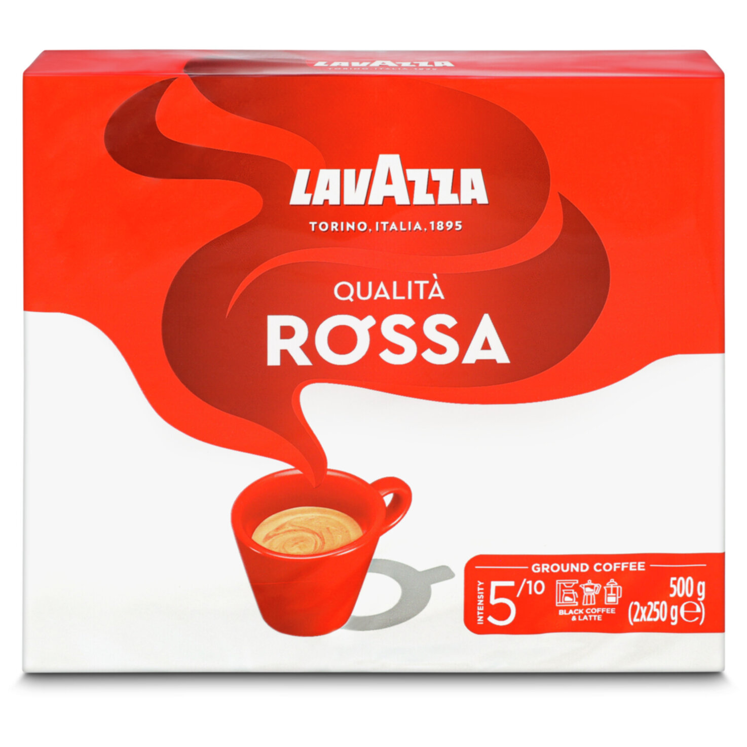 Lavazza Rossa gemahlen 2x250g