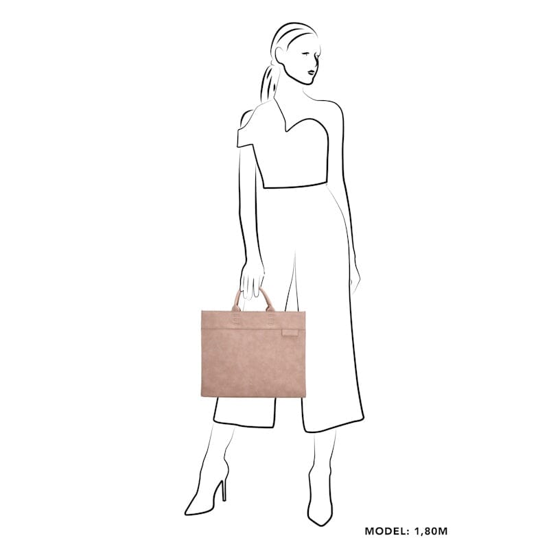 Zebra Trends Merel Handbag Rose