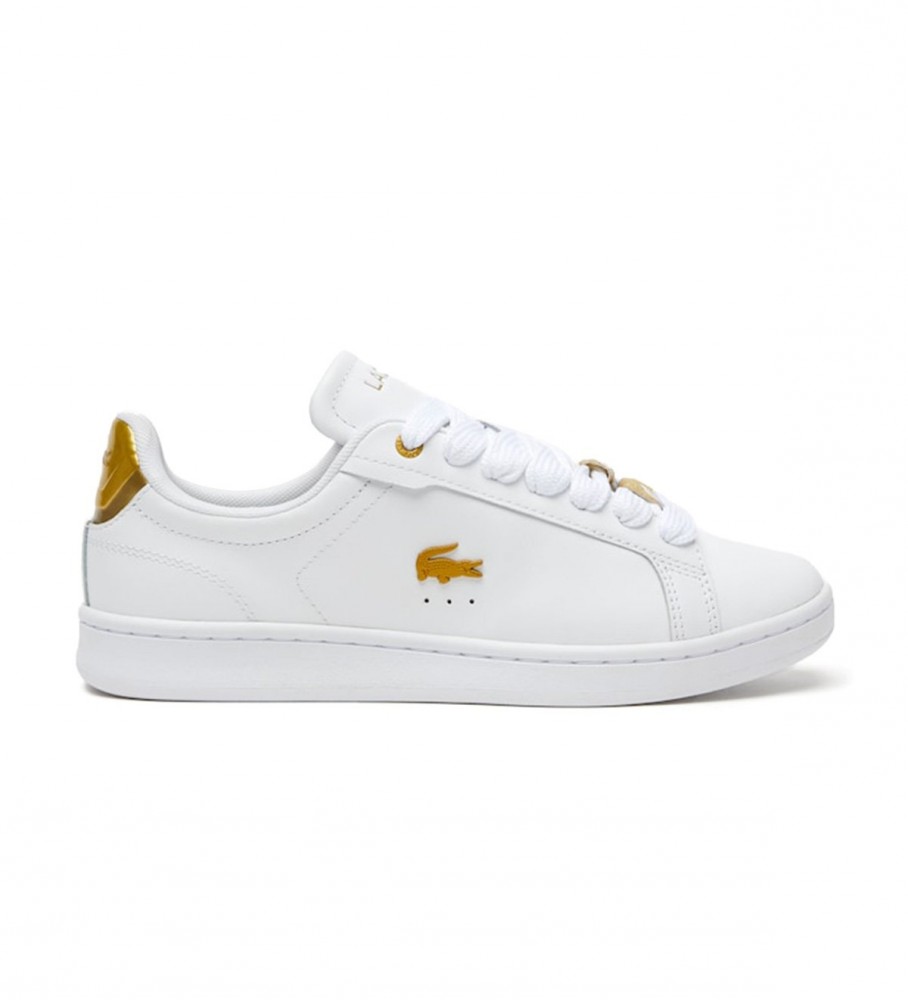 Tênis Lacoste Carnaby Pro de couro, branco