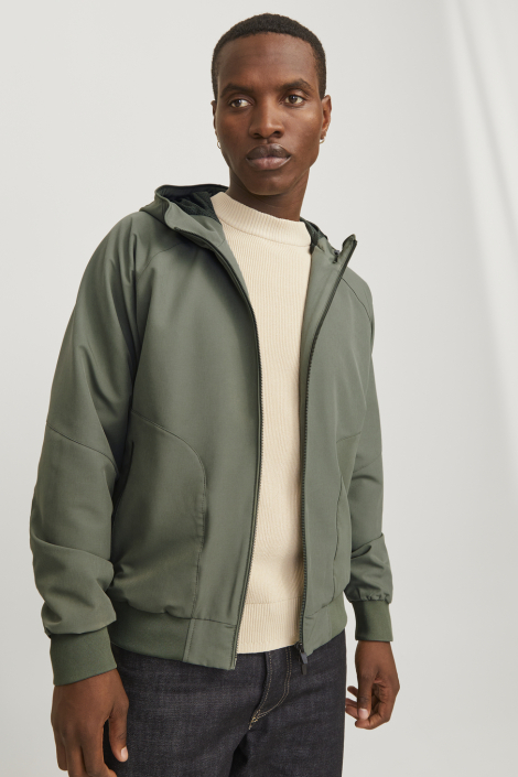 Jack & Jones groene heren jas
