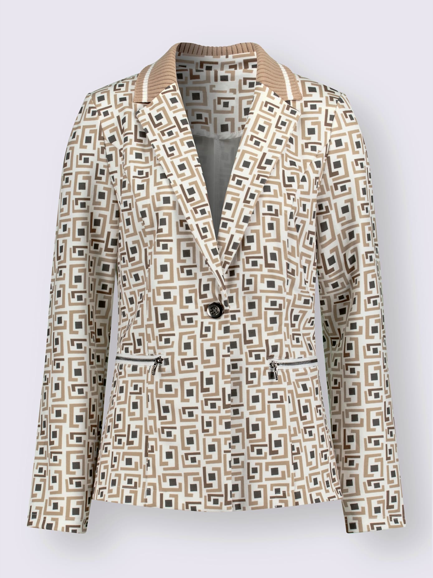 Blazer en jersey confort maximal