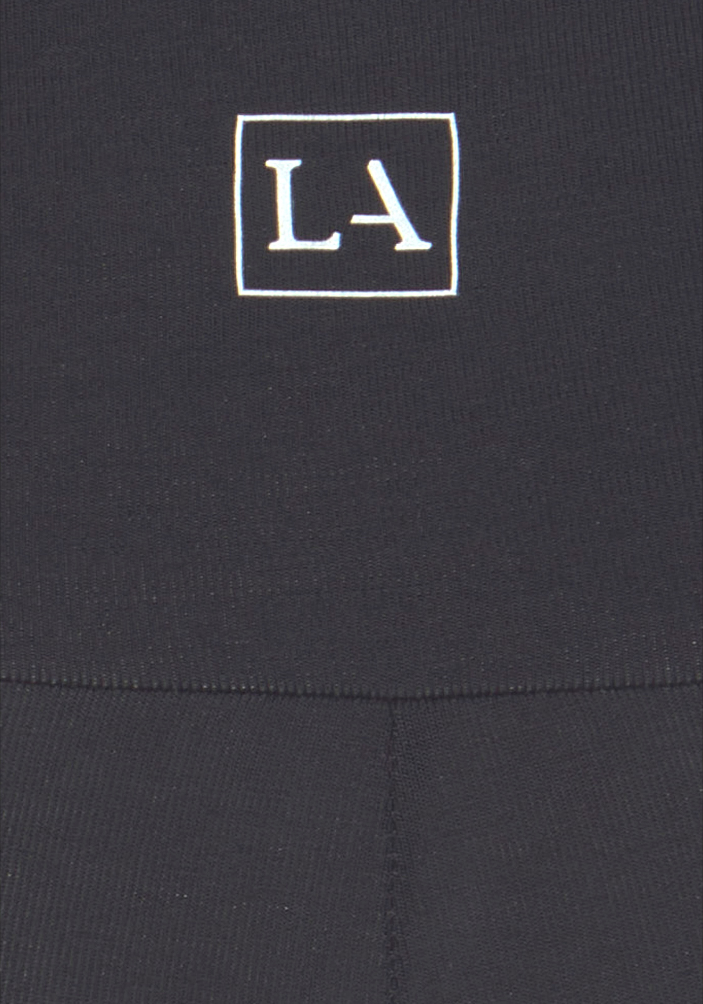 LASCANA Caprileggings  mit breitem weichem Bündchen, Loungewear