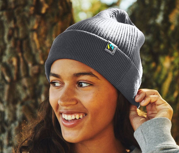 NEUTRAL O93056 - Bonnet Tricoté Chaud en Coton Bio pour Hommes