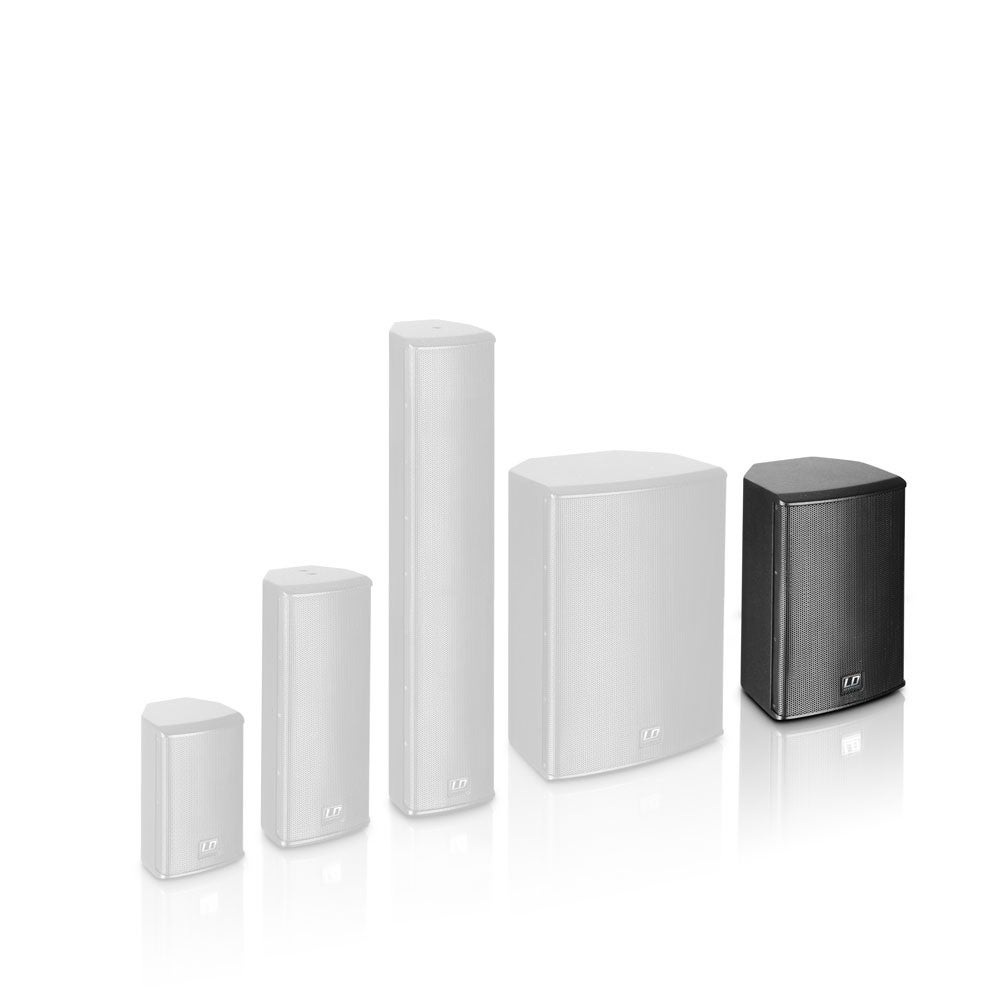 LD Systems SAT 62 G2 passieve tweeweg luidspreker 6.5 inch zwart paar