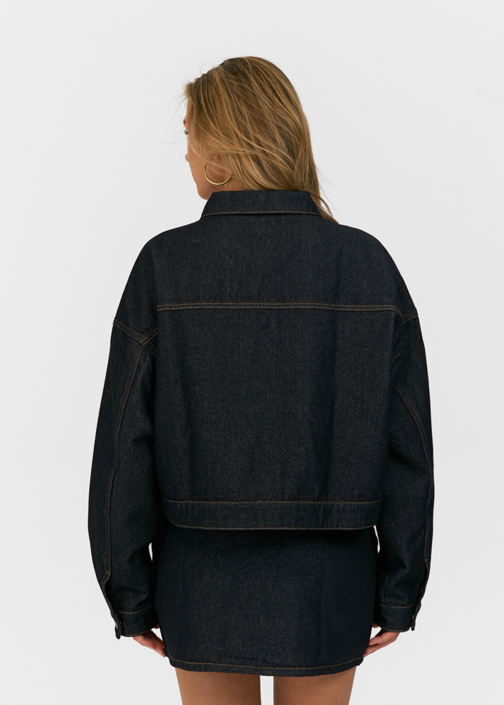 Juul denim jacket navy