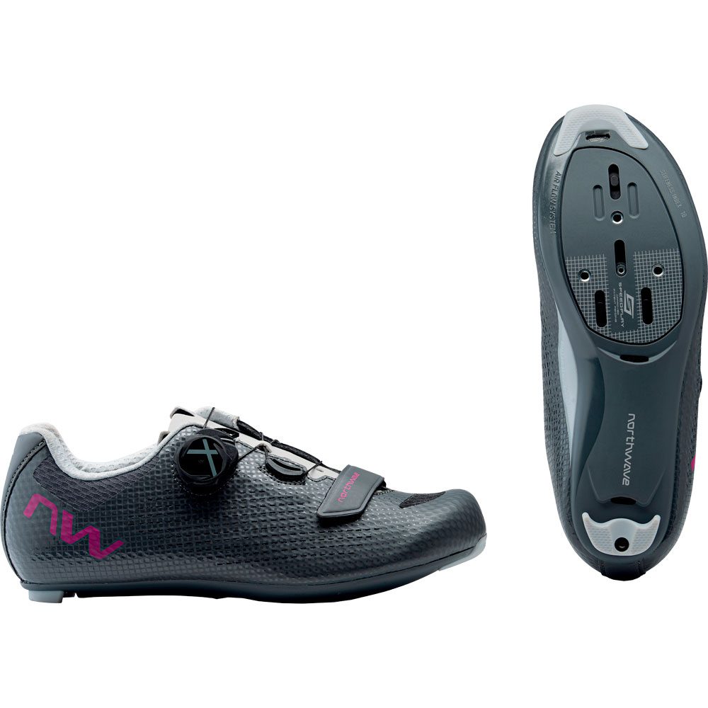 Northwave Storm 2 Rennradschuhe Damen dunkelgrau