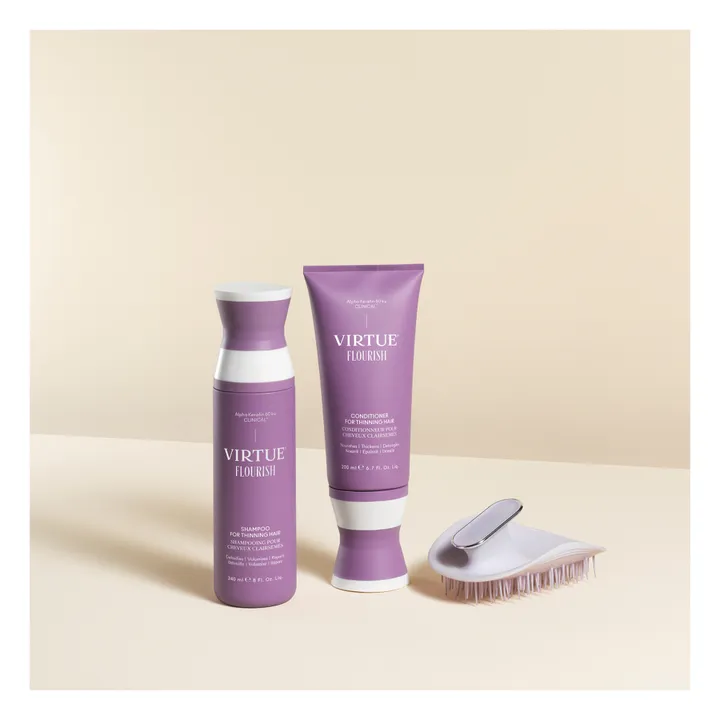 Virtue Brosse pour cheveux fragiles Manta Brush | Parme