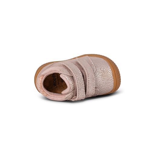 Woden Tristan Allover Pearl Sko, Dry Rose, 20