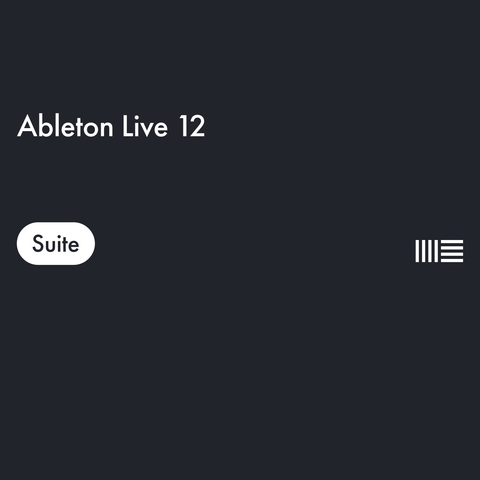 Ableton Live 12 Suite Upgrade van Live 12 Standard (download)