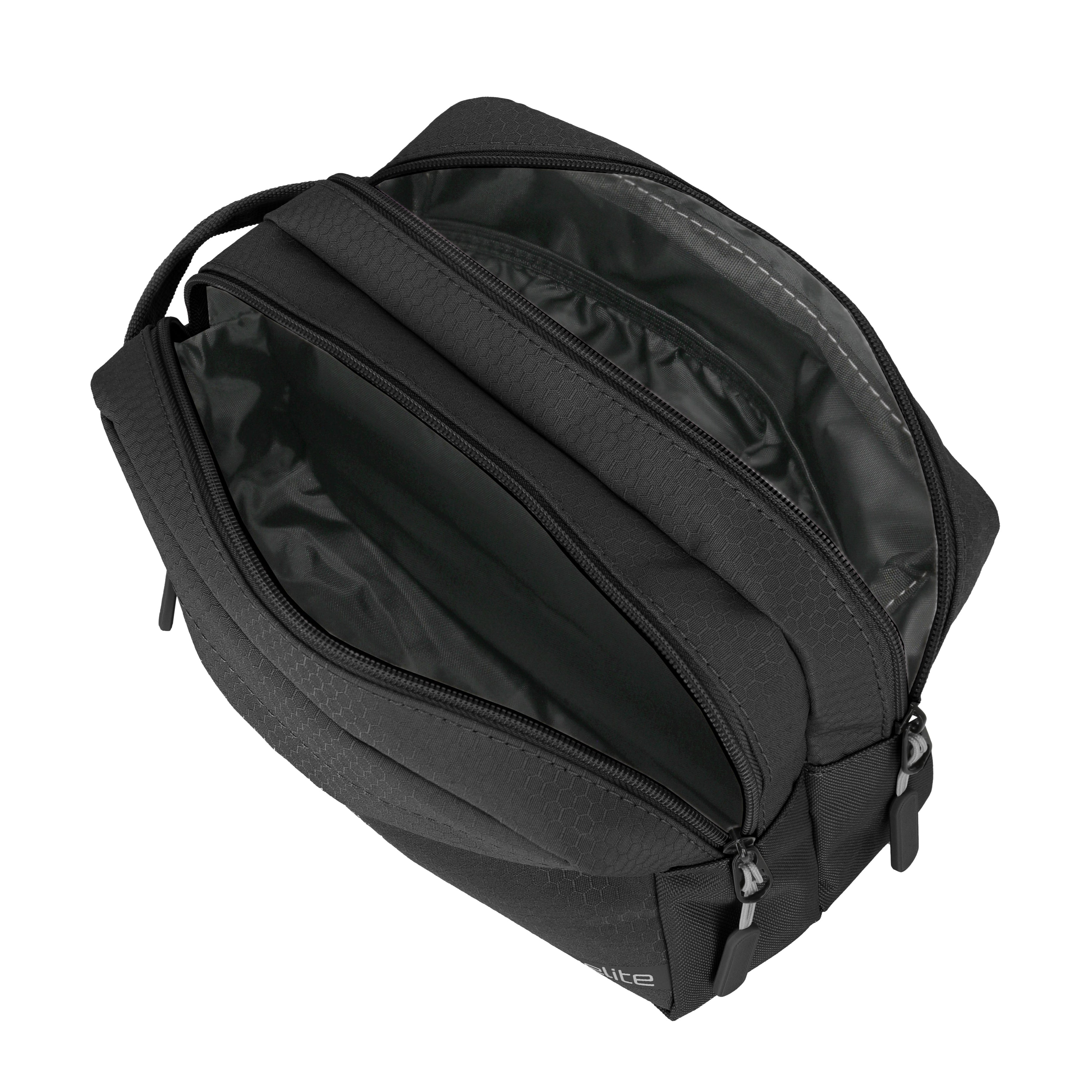 Travelite Kick Off Toilettas black Zwart